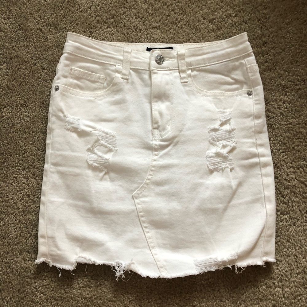 Nasty Gal Denim Skirt